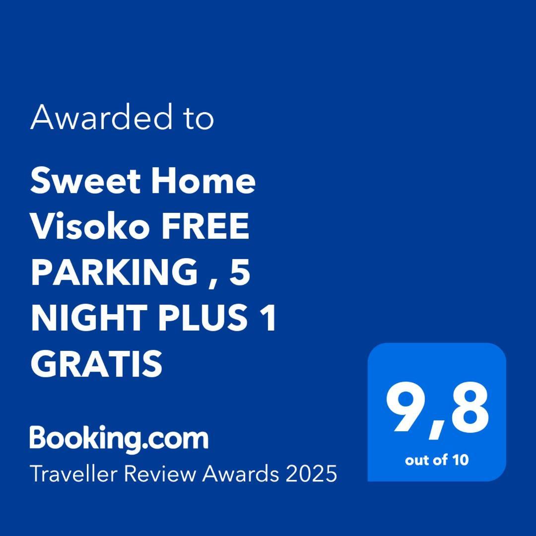 Sweet Home Visoko Free Parking, Ac Kültér fotó